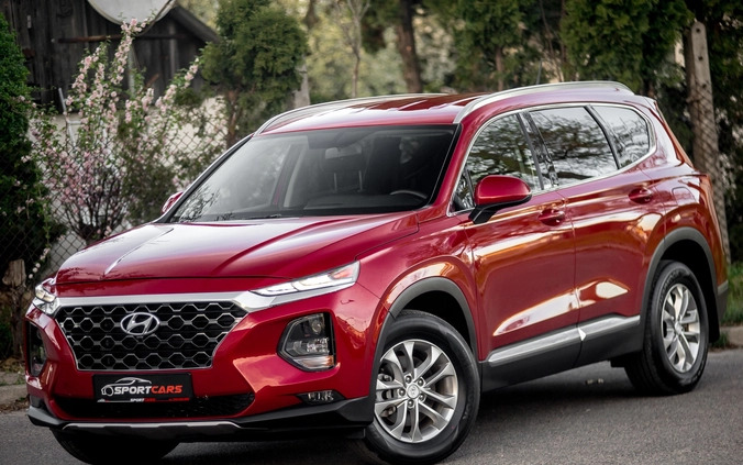 Hyundai Santa Fe cena 104900 przebieg: 17200, rok produkcji 2019 z Debrzno małe 596